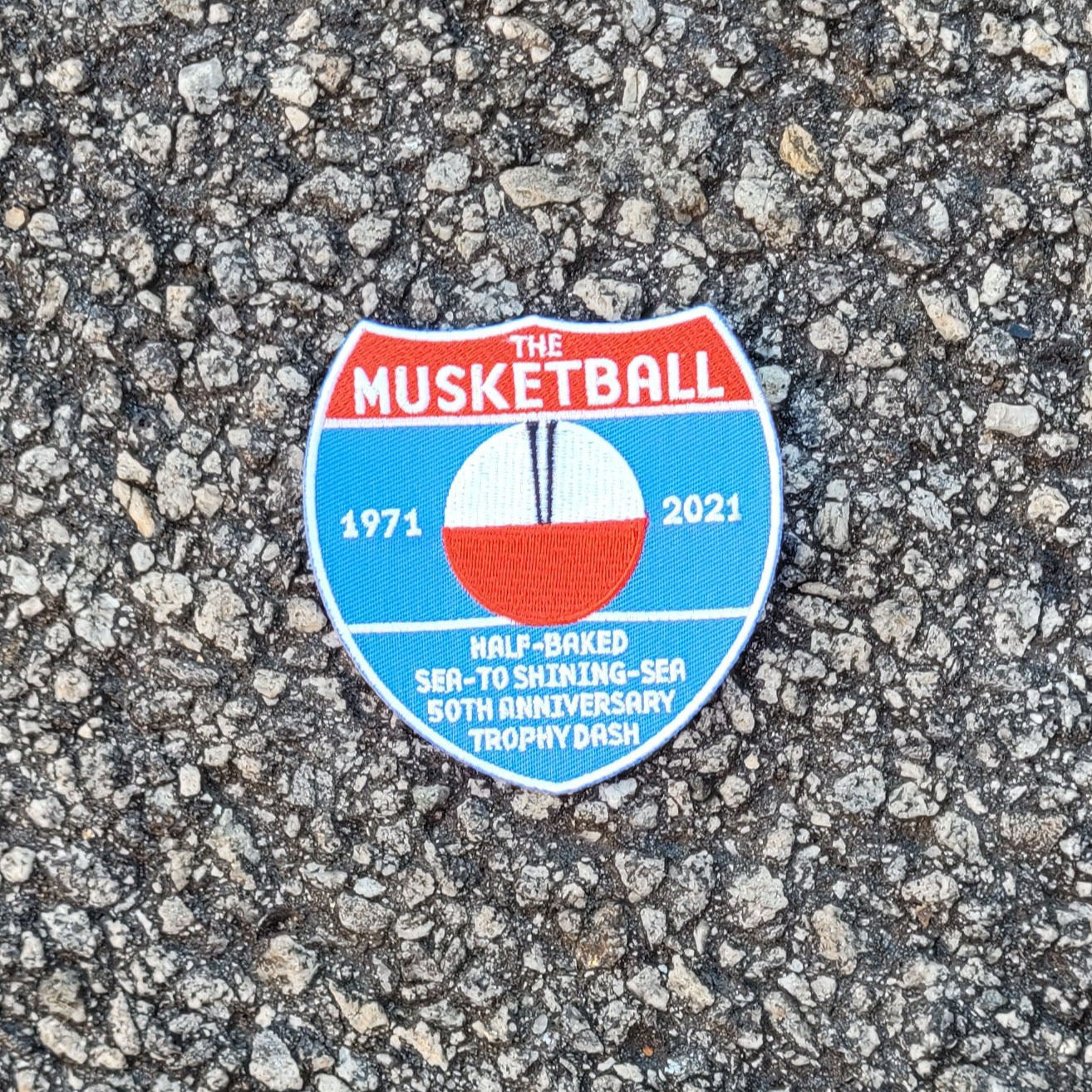 Musketball Iron-On Patch